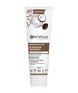 Dentifrice fluor blancheur naturelle BIO, 75&nbsp;ml